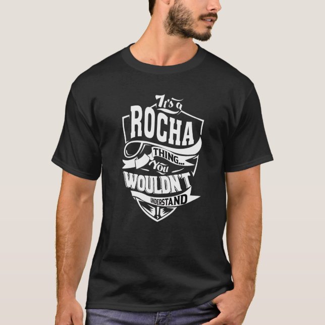 T-shirt C'est une chose Rocha (Devant)