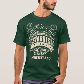 T-shirt C'est une chose STARNES que vous ne comprendriez p