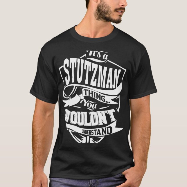 T-shirt C'est une chose STUTZMAN (Devant)