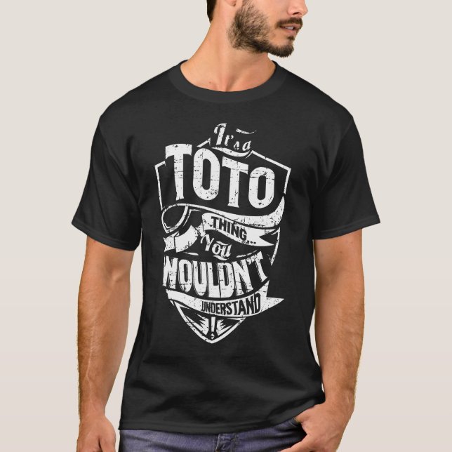 T-shirt C'est une chose TOTO (Devant)