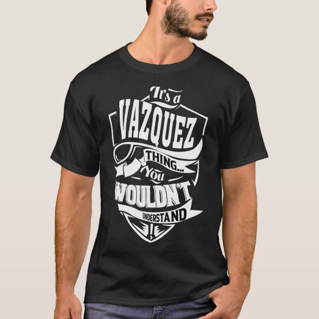 T-shirt C'est une chose vazquez (Devant)