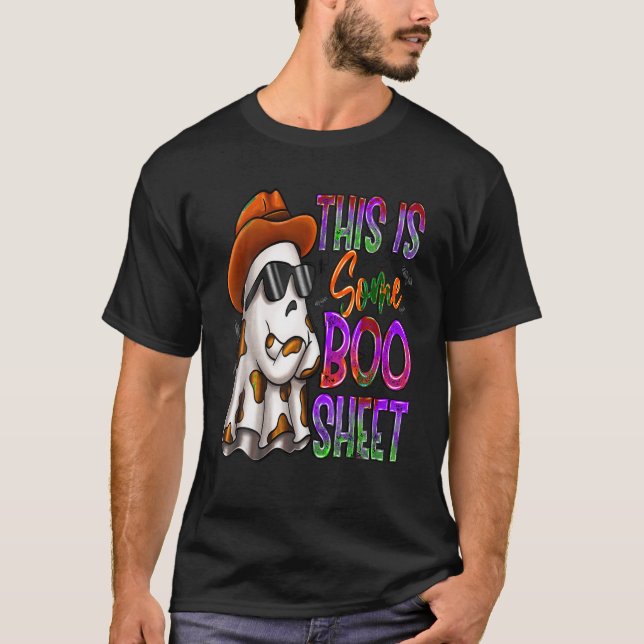 T-shirt C'Est Une Feuille De Boite Ghost Halloween Costume (Devant)