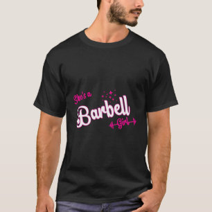 T-shirt C'Est Une Fille Barbell