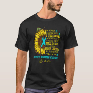 T-shirt C'Est Une Guerrière De Troubles D'Anxiété Elle Est