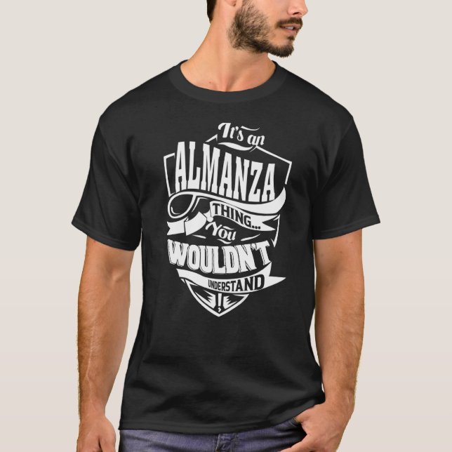 T-shirt C'est une histoire d'ALMANZA (Devant)
