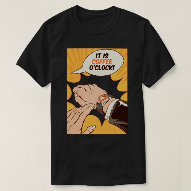 T-shirt C'est une horloge (Design devant)