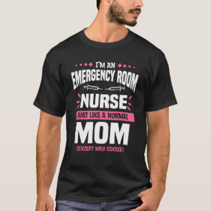 T-shirt C'est une infirmière de salle d'urgence comme un M