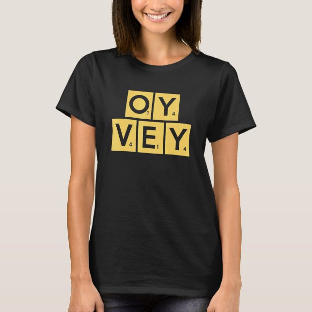 T-shirt C'est une journée de Oy Vey (Devant)