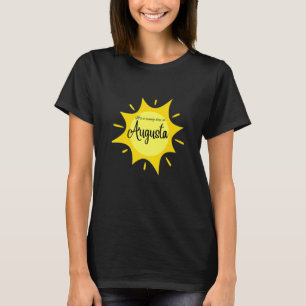 T-shirt C'est une journée ensoleillée à Augusta. Standard
