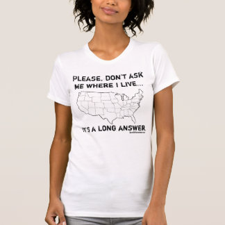 T-shirt C'est une longue réponse…