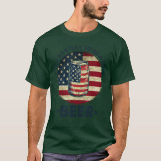 T-shirt C'est une mauvaise journée pour une bière froide D