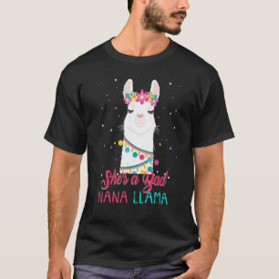 T-shirt C'est une mauvaise mère lama Nana