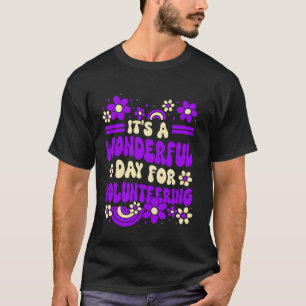 T-shirt C'est une merveilleuse journée de bénévolat reconn
