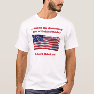 T-shirt C'est une république, pas une démocratie