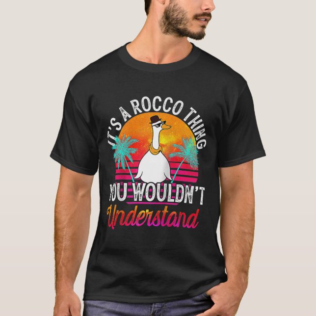 T-shirt C'est une Rocco que tu ne comprendrais pas Rocco N (Devant)