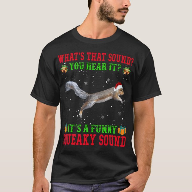 T-shirt C'Est Une Sonnerie Drôle, Chemise De Noël (Devant)