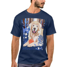 C'EST VRAI Golden Retriever VIVID SHIRTS
