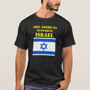 T-SHIRT CET AMÉRICAIN SOUTIENT ISRAËL