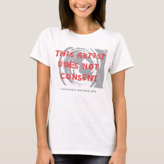 T-shirt Cet artiste ne consent pas