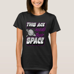 T-shirt Cet As A Besoin De Leur Espace Asexuel Fierté Spac