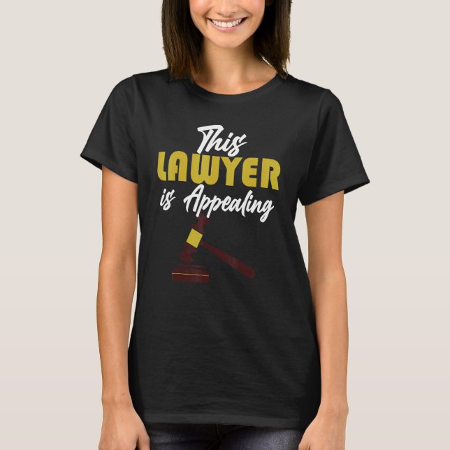 T-shirt Cet Avocat Fait Appel À Un Avocat Étudiant En Droi (Devant)