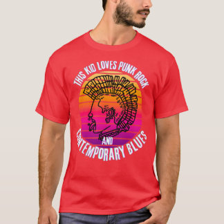 T-shirt cet enfant adore le punk rock et le Contemporary B