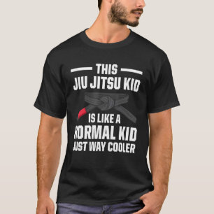 T-shirt Cet Enfant De Jiu Jitsu Est Comme Un Enfant Normal