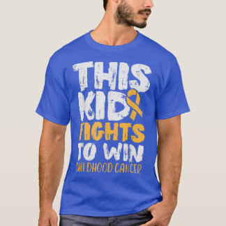 T-shirt Cet Enfant Lutte Pour Gagner La Sensibilisation Au