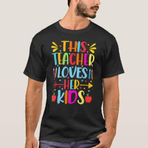 T-shirt Cet Enseignant aime ses enfants - École de Saint V