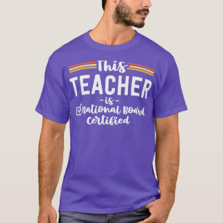T-shirt Cet Enseignant Est L'Enseignement Certifié Du Cons