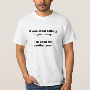 T-shirt C'était super de discuter