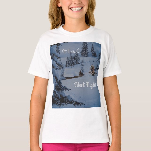 T-shirt C'Était Une Nuit Silencieuse (Devant)