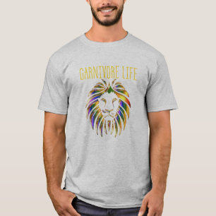 T-shirt Cétonique de carburateur du lion zéro de la vie 