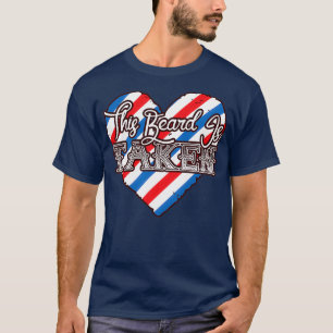 T-shirt Cette barbe est prise Amour drôle Cadeau Valentine