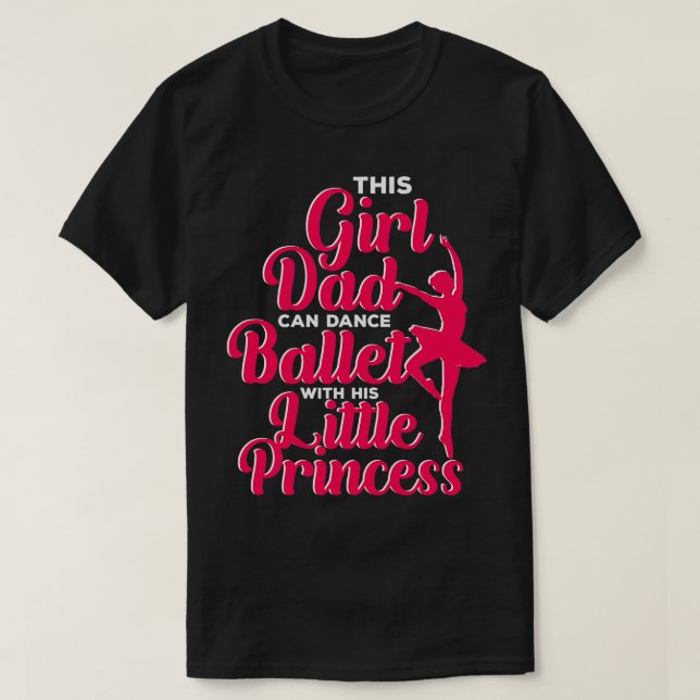 T-shirt Cette Can Dance Ballet (Design devant)