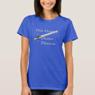 T-shirt Cette demoiselle bombe la détresse