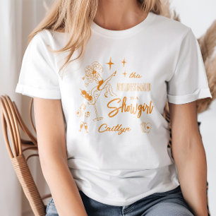 T-shirt Cette demoiselle d'honneur est une fête de bachelo