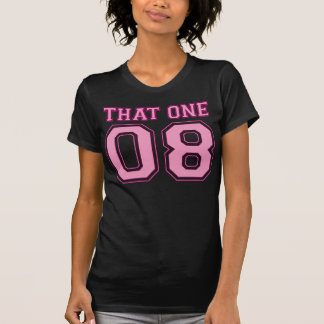T-shirt Cette élection graphique un rose Obama 2008