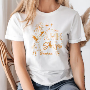 T-shirt Cette épouse est une fille de spectacle Week-end d