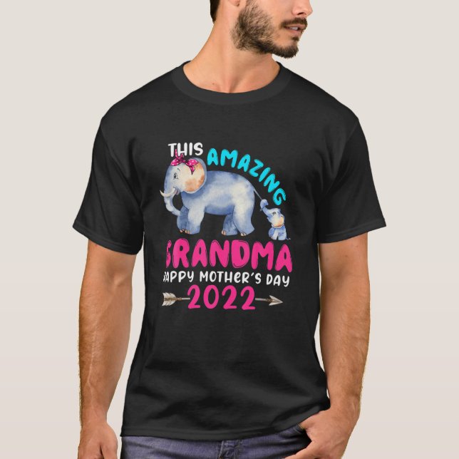 T-shirt Cette Extraordinaire fête des mères de grand-mère  (Devant)