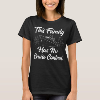 T-shirt Cette Famille N'A Pas De Famille De Contrôle De Cr