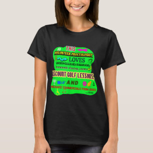 T-shirt Cette Femme Connaît Ses Disques Frolf Course Frisb