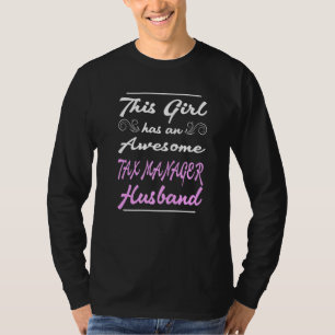 T-shirt Cette Fille A Un Étonnant Mari Responsable De L'Im