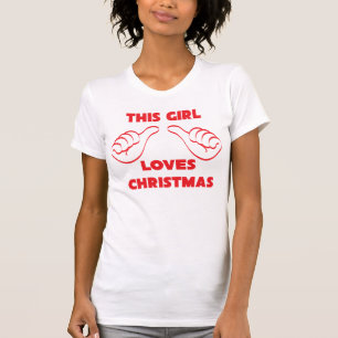 T-shirt Cette fille adore la chemise en toile Bella de Noë