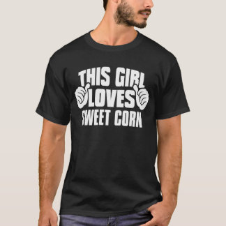 T-shirt Cette fille aime le tee - shirt de MAÏS