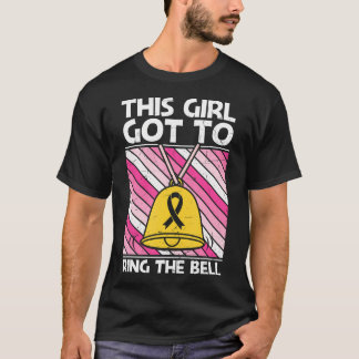 T-shirt Cette Fille Est Arrivée À Cerner Bell Survivant du