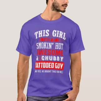 T-shirt Cette fille est prise