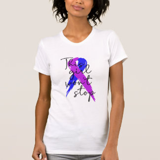 T-shirt Cette fille n'arrêtera pas les rhumatoïdes