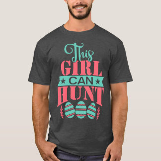 T-shirt Cette fille peut chasser 12