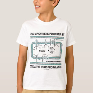 T-shirt Cette machine actionnée par phosphorylation